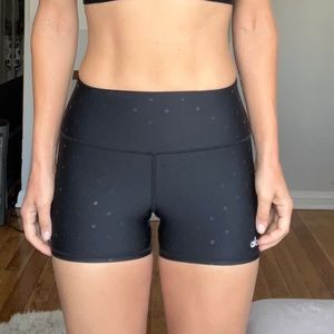 Alo Black Yoga Shorts size small